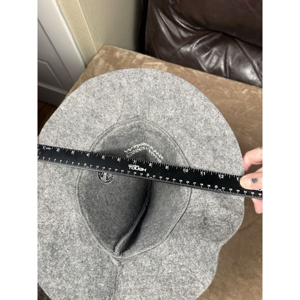 Essen Haus Gray Felt Pointed Hat Oktoberfest Masquerade One Size Z-EHR-H643 - Picture 11 of 11